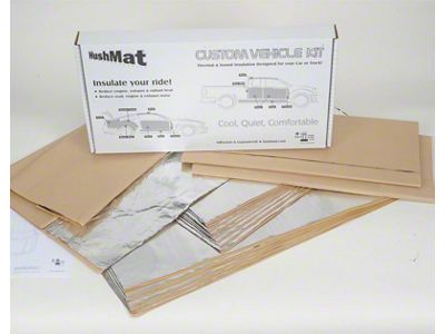 Hushmat Sound Deadening and Thermal Insulation Complete Kit (84-01 Jeep Cherokee XJ 4-Door)