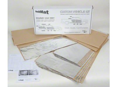 Hushmat Sound Deadening and Thermal Insulation Complete Kit (20-25 Jeep Gladiator JT)