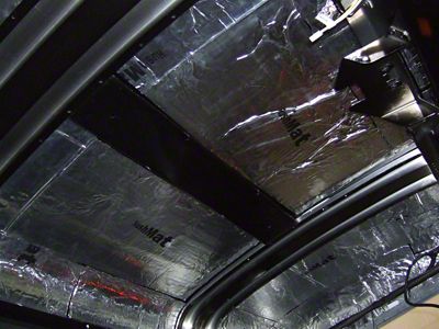 Hushmat Sound Deadening and Insulation Kit; Roof (05-10 Jeep Grand Cherokee WK 4-Door)