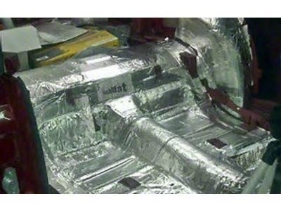 Sound Deadening and Insulation Kit; Floor Pan (07-18 Jeep Wrangler JK 4-Door)