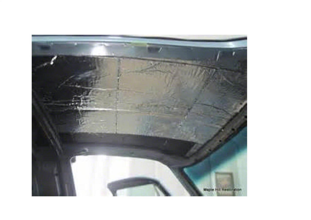 Hushmat Jeep Wrangler Sound Deadening and Insulation Kit; Roof 665215