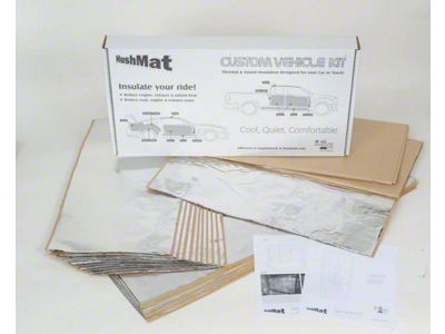 Sound Deadening and Thermal Insulation Complete Kit (07-18 Jeep Wrangler JK 2-Door)