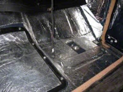 Sound Deadening and Insulation Kit; Floor Pan (04-15 Titan Crew Cab)
