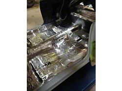 Hushmat Sound Deadening and Insulation Kit; Floor Pan (16-19 Titan XD King Cab)