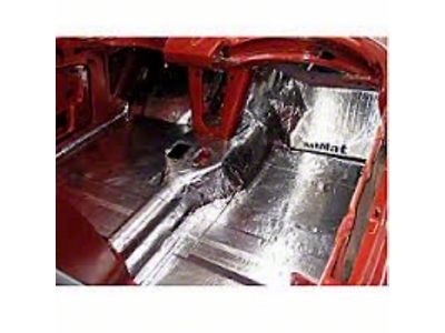 Hushmat Sound Deadening and Insulation Kit; Floor Pan (2019 Titan XD Single Cab)