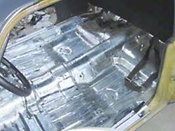 Hushmat Sound Deadening and Insulation Kit; Floor Pan (16-21 Titan XD Crew Cab)