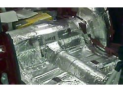 Sound Deadening and Insulation Kit; Floor Pan (14-21 Tundra Double Cab)