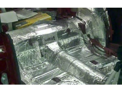 Sound Deadening and Insulation Kit; Floor Pan (14-21 Tundra Double Cab)
