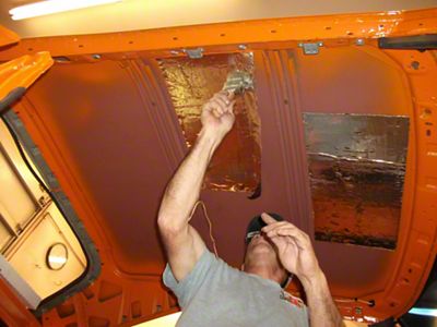 Hushmat Sound Deadening and Insulation Kit; Roof (14-21 Tundra Double Cab)