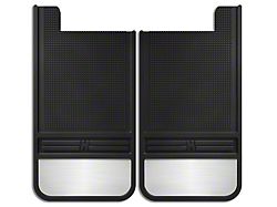 Husky Liners MudDog Mud Flaps with Stainless Steel Weight; Rear (Universal; Some Adaptation May Be Required)