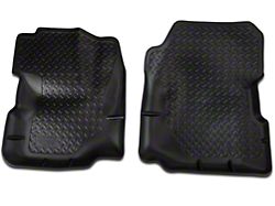 Husky Liners Classic Front Floor Liners; Black (87-95 Jeep Wrangler YJ)