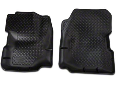Husky Liners Classic Front Floor Liners; Black (87-95 Jeep Wrangler YJ)