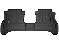 Husky Liners WeatherBeater Second Seat Floor Liner; Black (20-24 Jeep Gladiator JT)