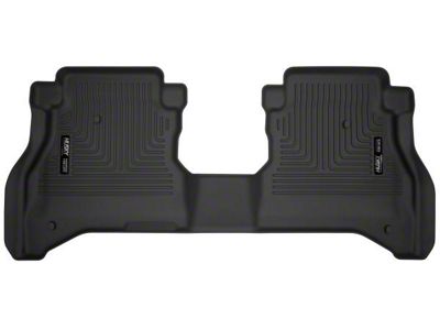 Husky Liners X-Act Contour Second Seat Floor Liner; Black (20-25 Jeep Gladiator JT)