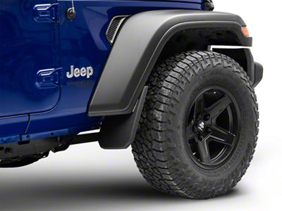 Husky Liners Mud Guards; Front (18-25 Jeep Wrangler JL, Excluding Rubicon)