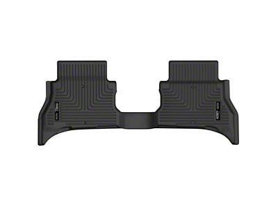Husky Liners X-Act Contour Second Seat Floor Liner; Black (21-25 Jeep Wrangler JL 4xe)
