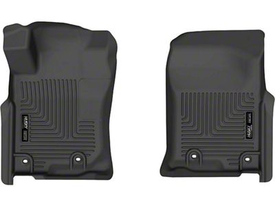 Husky Liners WeatherBeater Front Floor Liners; Black (13-24 4Runner)