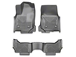 Husky Liners WeatherBeater Front and Second Seat Floor Liners; Black (25-26 4Runner)