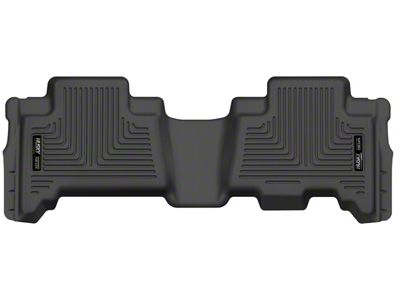 Husky Liners WeatherBeater Second Seat Floor Liners; Black (13-24 4Runner)