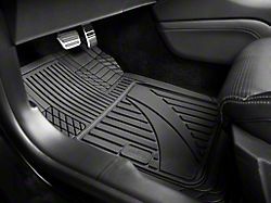 Husky Liners Uni-Fit All-Weather Front and Rear Floor Mats; Black (Universal; Some Adaptation May Be Required)