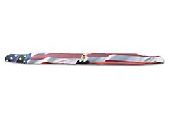 Husky Liners High Profile Hood Shield; American Flag with Eagle (05-21 Frontier)