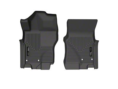 Husky Liners WeatherBeater Front Floor Liners; Black (22-25 Frontier)