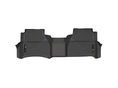 Husky Liners WeatherBeater Second Seat Floor Liner; Black (22-25 Frontier Crew Cab)