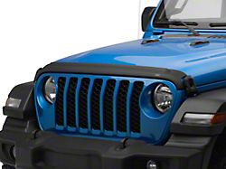 Aeroskin II Hood Protector; Matte Black (20-26 Jeep Gladiator JT, Excluding Mojave)