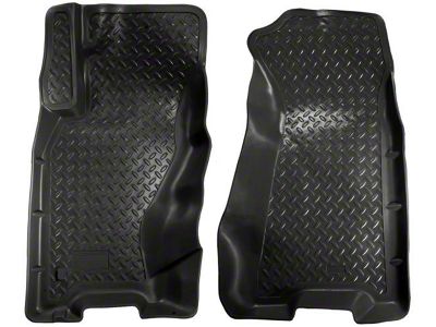 Husky Liners Classic Front Floor Liners; Black (99-04 Jeep Grand Cherokee WJ)