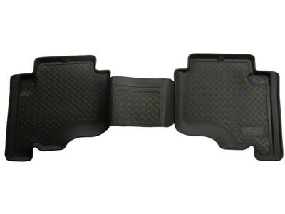 Husky Liners Classic Second Seat Floor Liner; Black (05-10 Jeep Grand Cherokee WK)