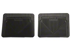Husky Liners Heavy Duty Second Seat Floor Mats; Black (93-04 Jeep Grand Cherokee ZJ & WJ)