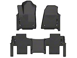 Husky Liners WeatherBeater Front and Second Seat Floor Liners; Footwell Coverage; Black (2023 Jeep Grand Cherokee WL)