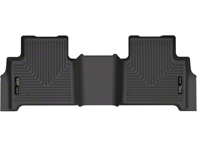 Husky Liners WeatherBeater Second Seat Floor Liners; Black (16-21 Jeep Grand Cherokee WK2)