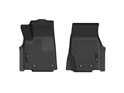 Husky Liners X-Act Contour Front Floor Liners; Black (22-25 Jeep Grand Cherokee WL)