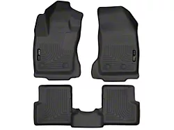 Husky Liners WeatherBeater Front and Second Seat Floor Liners; Black (15-23 Jeep Renegade BU)