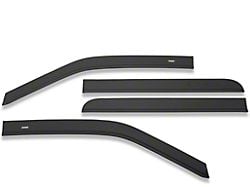 Husky Liners Low Profile Ventvisor Window Deflectors; Front and Rear; Smoke (07-18 Jeep Wrangler JK 4-Door)