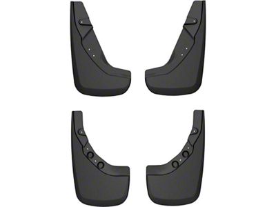 Husky Liners Mud Guards; Front and Rear (24-25 Tacoma w/ OE Fender Flares)