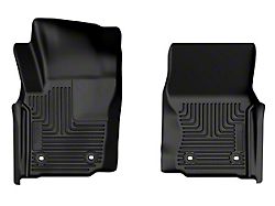 Husky Liners WeatherBeater Front Floor Liners; Black (24-25 Tacoma w/ Manual Transmission)