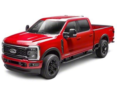 Husky Liners OE Style Fender Flares; Smooth Matte Black (07-13 Tundra w/ OEM Mud Flaps)