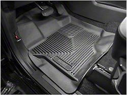 Husky Liners WeatherBeater Front and Second Seat Floor Liners; Black (22-26 Tundra CrewMax)