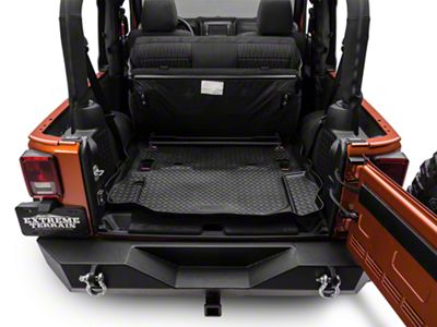 Husky Liners Classic Cargo Liner; Black (11-18 Jeep Wrangler JK 2-Door)