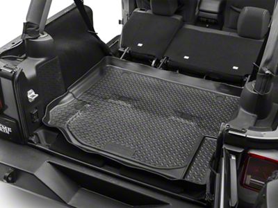 Husky Liners Classic Cargo Liner; Black (11-18 Jeep Wrangler JK 4-Door)