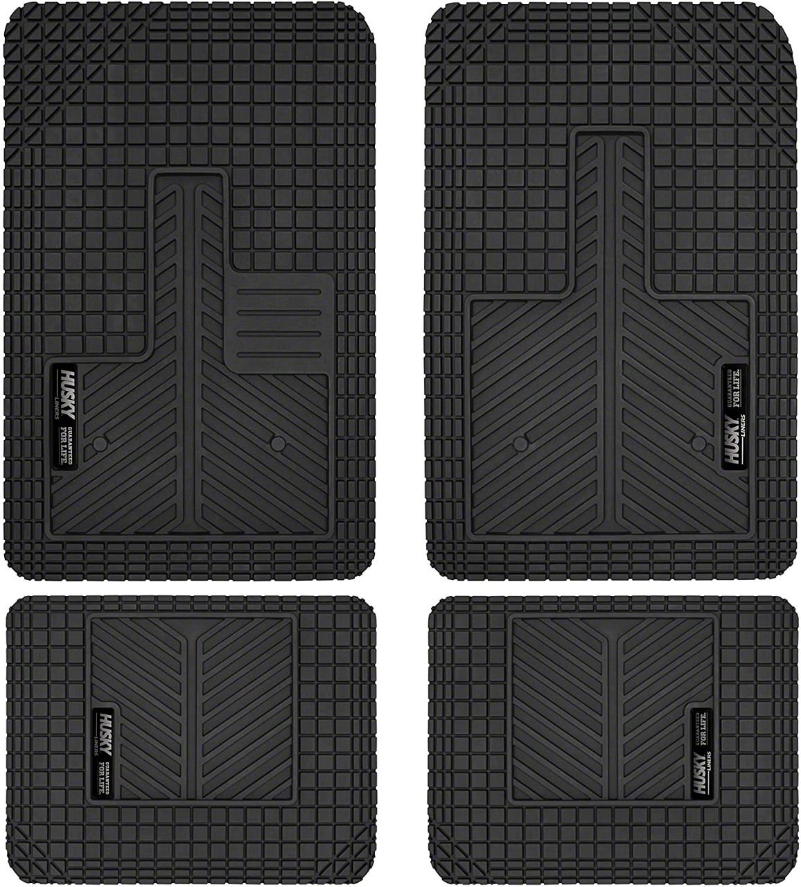 Husky Liners Tacoma Uni-Fit All-Weather Front and Rear Floor Mats ...