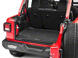 Husky Liners WeatherBeater Cargo Liner; Black (18-24 Jeep Wrangler JL 4-Door w/o Subwoofer, Excluding 4xe)