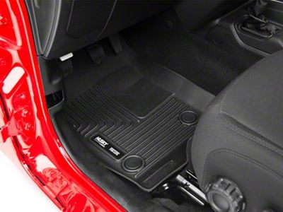 Husky Liners WeatherBeater Front Floor Liners; Black (18-25 Jeep Wrangler JL)