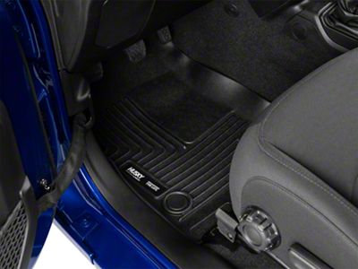 Husky Liners X-Act Contour Front Floor Liners; Black (18-25 Jeep Wrangler JL)