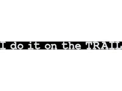 SEC10 I Do It on the TRAIL Decal