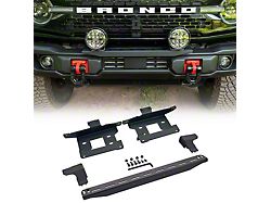 IAG Offroad FMS Stealth Light Bar Mount Package (21-26 Bronco w/ OEM Capable Front Bumper)