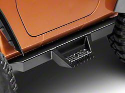 Magnum RT Steps & Bumpers RT Drop Side Step Bars; Black Textured (07-18 Jeep Wrangler JK 2-Door)