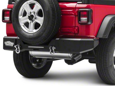 CYC Engineering RT Rear Bumper; Black Textured (18-25 Jeep Wrangler JL)